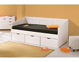 Links 20900190 Sofabett "Henriette" 3 Schubladen, kiefer wei�