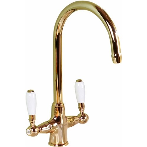 Cheap Price Astracast Colonial 3Piece English Gold Kitchen Sink Tap