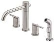 Danze Parma Stainless 2hdl Kitchen W/spray D414458SS