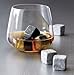 Whiskey Stones Chilling Rocks in Gift Box with Velvet Carrying Pouch, Set of 9