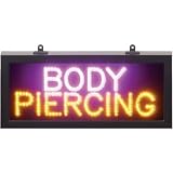 LAMPE NEON ENSEIGNE LUMINEUSE LED BODY PIERCING TATTOO