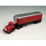 HO Die-Cast White WC22 w/Aerovan Trailer, A&P