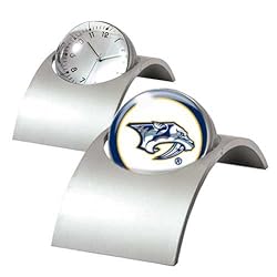 Nashville Predators NHL Spinning Desk Clock by Great American Products