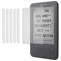 SCREEN PROTECTOR 6-IN-1 PACK FOR AMAZON KINDLE 3