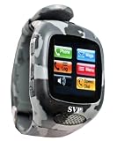 G13 (with Micro 4GB) Camouflage Camera GSM Quad-band Watch Phone ~ UNLOCKED ~