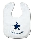 NFL Dallas Cowboys White Snap Bib with Team Logo