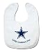 NFL Dallas Cowboys White Snap Bib with Team Logo