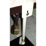 Clamp-on Bed Legs on Caster Wheels, a Set of 6 Legs