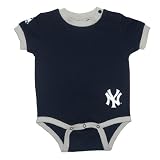 Majestic New York Yankees MLB Baby / Infant One-Piece Bodysuit / Romper / Onesie (Size: 18)