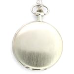 Colibri Hunting Case Pocket Watch Stainless with Chain PWS096051
