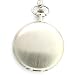 Colibri Hunting Case Pocket Watch Stainless with Chain PWS096051
