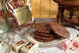 Chocolate Dipped Gourmet Pizzelle Cookies