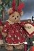 Maddie Bearington Victorian Dressed Christmas Teddy Bear Stuffed Animal Gift By Bearington Collection