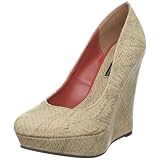 Michael Antonio Women's Gezana-Rep Wedge Pump,Beige,7  M US