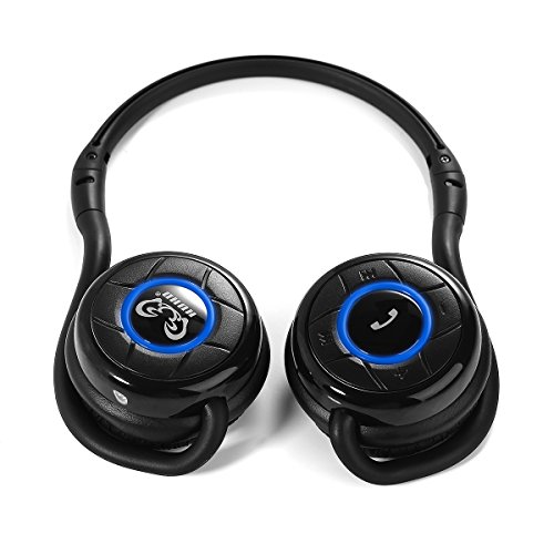 Portable Sports and outdoors Wireless Bluetooth V4.0 Neckband Headset Stereo Headphone with Built-in Microphone for Cell Phones/Tablets with back light