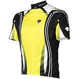 Descente 2008 Men's Jetstream Short Sleeve Cycling Jersey - Yellow - 13058yl