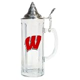 NCAA Wisconsin Badgers 20oz Tall Lidded Stein