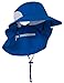 Tuga Adult Sol Wide Brim Hat (UPF 50+), Royal, Adult Medium