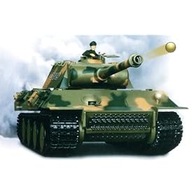 Smoking German Panther 1 16 Radio Remote Control RC Airsoft Battle Tank Marui OEM by AmazingTechDepot.com