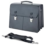 Fujitsu  Notebooktasche Supreme Case Maxi Leder schwarz bis 39,1 cm (15,4 Zoll)