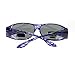 Polarized Sunglasses Fit Over Glasses Oval Rectangular OTG Anti-Glare (purple, black)
