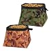 Pet Supplies : Green Camouflage Dog Travel Bowl
