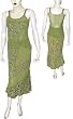 Skirt Top Set Georgette Embroidery Womens Casual Sundresses Size P (skts035)