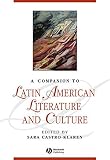 A companion to Latin American literature and culture