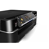 EPSON Colorioインクジェット複合機 EP-803A 有線・無線LAN標準搭載 カンタンLEDナビ搭載 前面二段給紙カセット 6色染料インク ブラックモデル