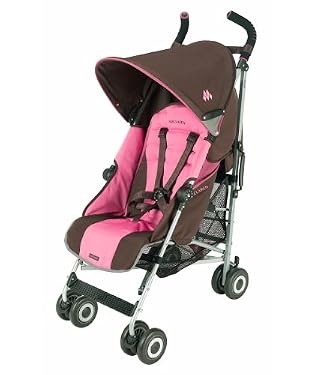Maclaren Quest Sport 2011 Stroller - Coffee Carmine Rose