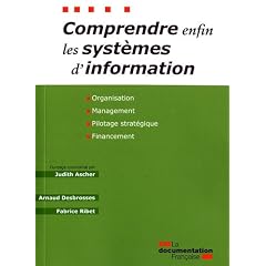 Comprendre enfin les syst�mes d'information : Organisation, management, pilotage strat�gique, financement