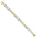 Gold Plated Sterling Silver 1 1/5 ct. Cubic Zirconia Tennis Bracelet
