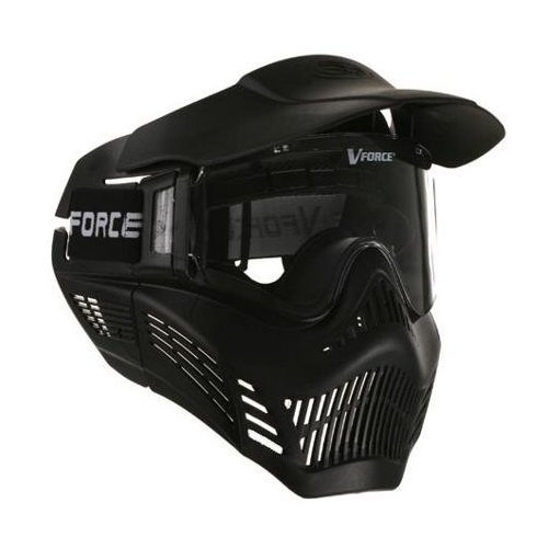 Paintball V-Force Armor Mask with Visor Black