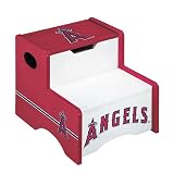 Product details for Anaheim Angels MLB Wooden Storage Step-Up