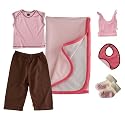 6 - Piece Short-sleeve Baby Gift Bundle