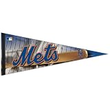 New York Mets Jersey Style Premium Pennant 12 x 30