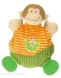 Baby Teether and Rattle, Wooby Chew Mango Monkey 8