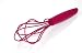 Orka All Silicone Balloon Whisk.  Color Raspberry.