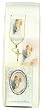 Wedding Gift Set with New Testament and Crystal Rosary with Keepsake, in English