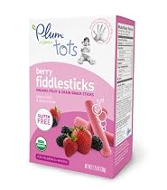 Plum Organics Fiddlesticks Snack Sticks, Berry, 2.12-Ounce Boxes (Pack of 6)
From Plum Organics
