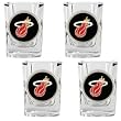 Miami Heat 4pc Square Shot Glass Set NBA Basketball