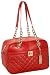 DKNY Quilted Leather Turn-Lock Satchel