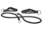 ProSource  Stackable Exercise Resistance Band Tube Cords (Black)