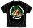 Irish Motovated Dedicated Fire Dog - Firefighter T-Shirt