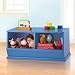 Stackable Bin Storage Collection (Blue)