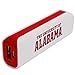 NCAA Alabama Crimson Tide APU 1800GS USB Mobile Charger, White