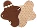 SweetCotton F�V���[�Y (���M�����[�p) �u���E��