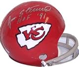 Jan Stenerud Autographed/Hand Signed Kansas City Chiefs Mini Helmet with HOF 91 inscription