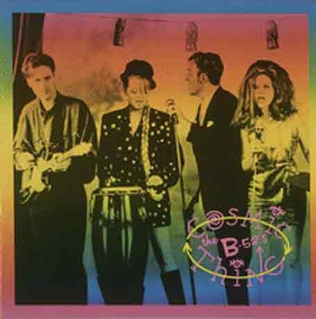 Cosmic Thing by The B-52's album cover