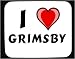 I Love Grimsby Decorated Mouse Pad